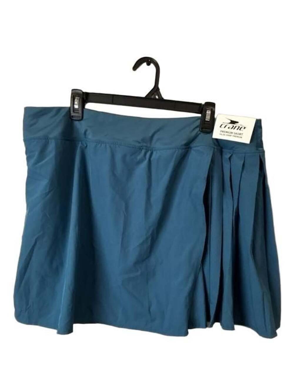 Crane Premium Skort Blue Pleated Athletic Tennis Activewear